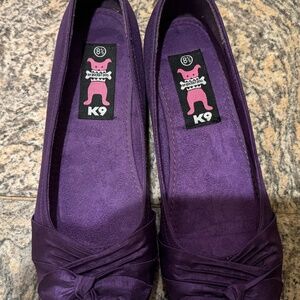K9 BY ROCKET DOG purple silky flat shoes